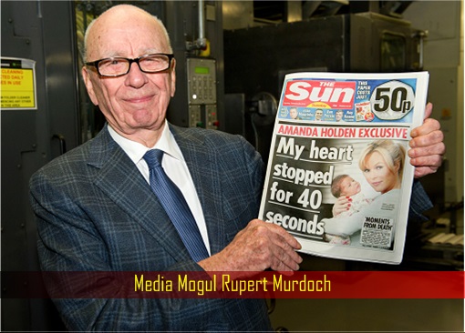 Media Mogul Rupert Murdoch