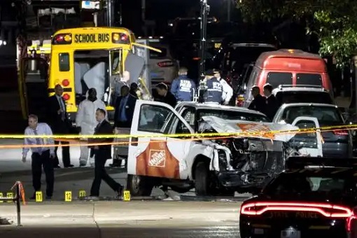 USA Terrorist Attack - Sayfullo Saipov - Lower Manhattan