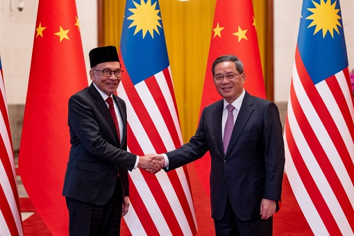 Malaysia PM Anwar Ibrahim Meets China Premier Li Qiang