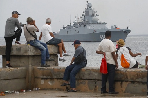 Russian Warships Visit Cuba - Admiral Gorshkov
