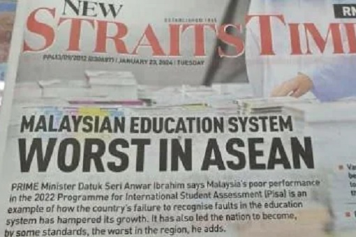 Malaysia Education System - Worst in ASEAN