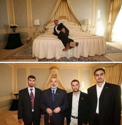 Hamas Chief Ismail Haniyeh - Luxury Life with Children