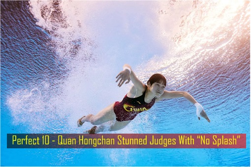 Paris Olympics 2024 - Perfect 10 - Quan Hongchan Stunned Judges With No Splash