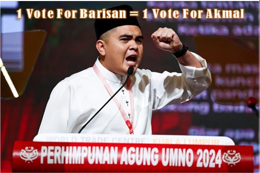 Boycott Mahkota By-Election - 1 Vote For BN Is 1 Vote For UMNO Akmal, So Better Stays At Home And Rest