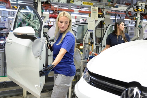 Volkswagen Closing Factories in Germany - Assembling Cars