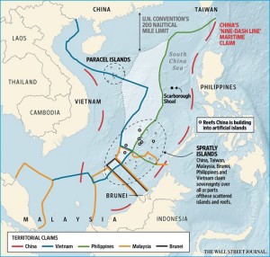 South China Sea - China Nine Dash Line Territorial Disputes - Asian ...