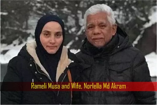 Rameli Musa and Wife Norlella Md Akram
